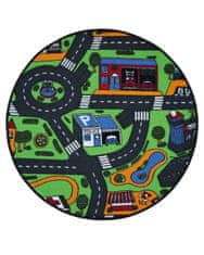 Detský kusový koberec City life kruh 57x57 (priemer) kruh