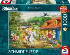 Schmidt Puzzle Bibi a Tina: Martinova farma 1000 dielikov