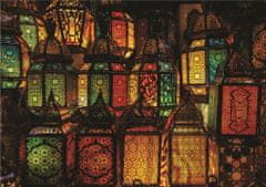 EDUCA Puzzle Kúzla Arábia: Koláž lampášov 1000 dielikov