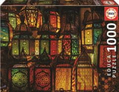 EDUCA Puzzle Kúzla Arábia: Koláž lampášov 1000 dielikov