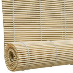 Vidaxl Prírodná bambusová roleta 150x220 cm