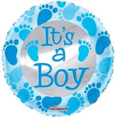 Fóliový balónik - It´s a Boy - Je to chlapec - 45 cm - Baby Shower