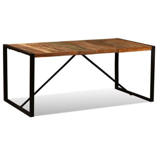 Vidaxl Jedálenský stôl, surový mangový masív 180 cm