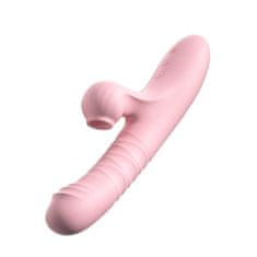 Vibrabate Veľký ružový orgazmický vibrátor na sanie klitorisu