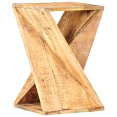 Vidaxl Bočný stôl 35x35x55 cm masívne mangovníkové drevo