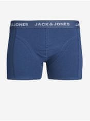Jack&Jones Súprava troch pánskych boxeriek v modrej, zelenej a oranžovej farbe Jack & Jones M
