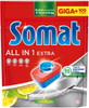 Somat All in 1 Extra tablety do umývačky riadu Lemon 100 ks