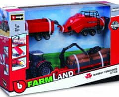 BBurago 10cm Farm tractor Gift Set (6ks)