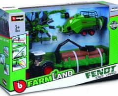 BBurago 10cm Farm tractor Gift Set (6ks)