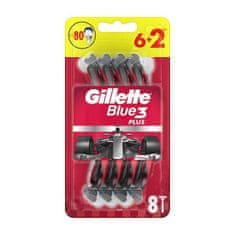 Gillette Jednorazové holítka Blue 3 Plus 6+2 ks