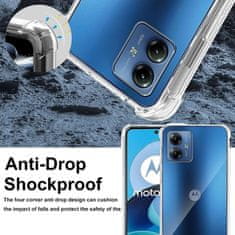 Techsuit Anti Shock silikonové púzdro pre Motorola Moto G54 - Transparentná KP29999