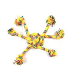 COBBYS PET Pavúk z lana 18cm hračka pre psov