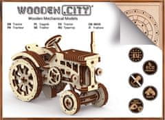 Wooden city 3D puzzle Traktor 164 dielov
