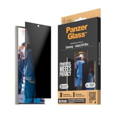 PanzerGlass Privacy Samsung Galaxy S24 Ultra s inštalačným rámčekom (P7352)