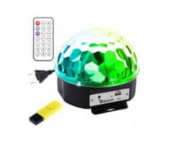 R2Invest Disco guľa LED BALL KS13