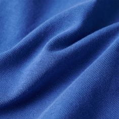 Vidaxl Detské tričko kobaltovo modré 116