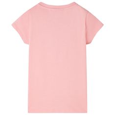 Vidaxl Detské tričko ružové 116
