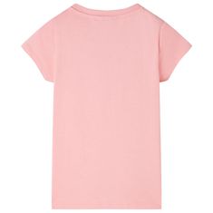 Vidaxl Detské tričko ružové 128