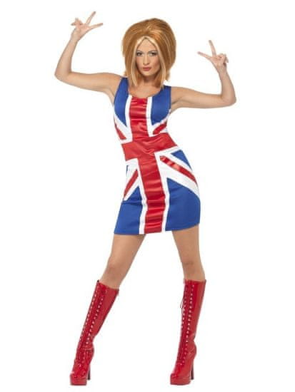 Smiffys Kostým Spice Girls Ginger Power M