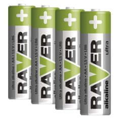 Raver Alkalická batéria RAVER LR6 (AA)