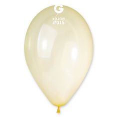 Gemar Balóny priesvitné žlté 33cm 50ks