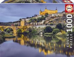 EDUCA Puzzle Západ slnka v Španielsku: Toledo 1000 dielikov