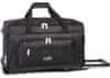 Príručná taška s kolieskami Budget Travel Bag 2 Wheels Black