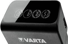 VARTA nabíjačka batérií LCD Plug Charger+ vrátane 4x AA 2600 mAh (57687101461)