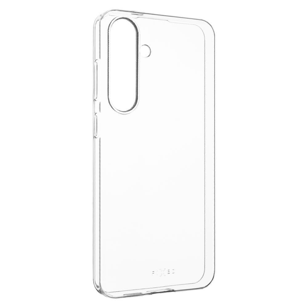 FIXED Ultratenké TPU gélové puzdro Skin pre Samsung Galaxy S24+, 0,6 mm, číre (FIXTCS-1257)