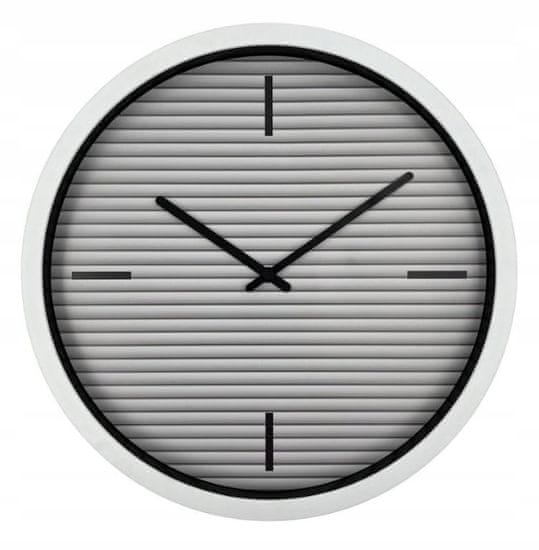 Splendid Nástenné hodiny 30 cm dekoratívny moderný dizajn do obývačky spálne