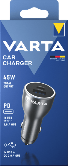 VARTA nabíjačka do auta Car Charger Box (57933101111)