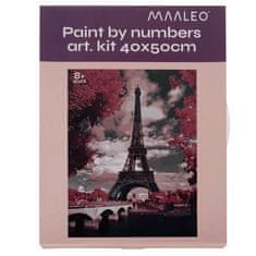Maaleo 22784 Maľovanie podľa čísel Eiffelova veža 40 x 50 cm