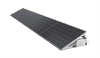 sapro FVE konštrukcia na rovnú strechu CORAB PB-092.2 pre 4 FV panely, 25st. horizontálne 