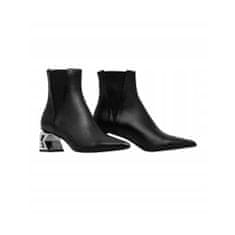 Karl Lagerfeld Členkové topánky čierna 37 EU K-blok Ankle