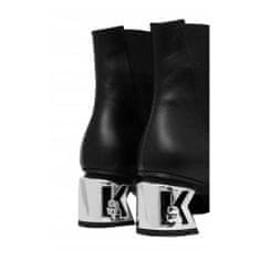 Karl Lagerfeld Členkové topánky čierna 37 EU K-blok Ankle