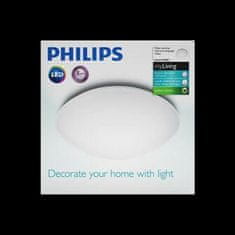 Philips LED Stropné svietidlo Philips Suede 31801/31/EO biele 2700K 28cm