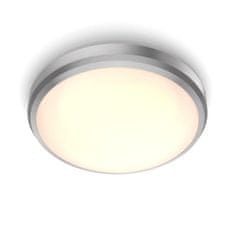 Philips LED Kúpeľňové stropné prisadené svietidlo Philips DORIS CL257 8718699758820 6W 600lm 2700K IP44 22cm niklové