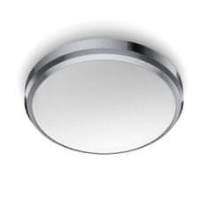 Philips LED Kúpeľňové stropné prisadené svietidlo Philips DORIS CL257 8718699777197 6W 600lm 2700K IP44 22cm chrómové