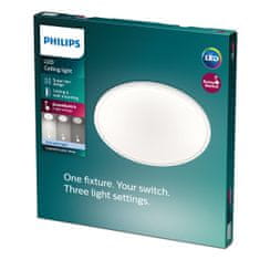 Philips LED Stropné svietidlo Philips Clear SceneSwitch biele CL550 8718699680992 18W 1700lm stmievateľné 4000K
