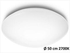 Philips LED Stropné svietidlo Philips Suede 31803/31/EO biele 2700K 50cm