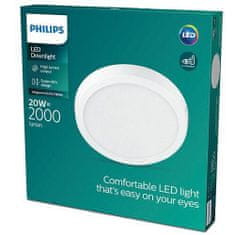 Philips LED Stropné prisadené svietidlo Philips Magneos 8719514328754 20W 2000lm 2700K IP20 28,6 cm okrúhle biele