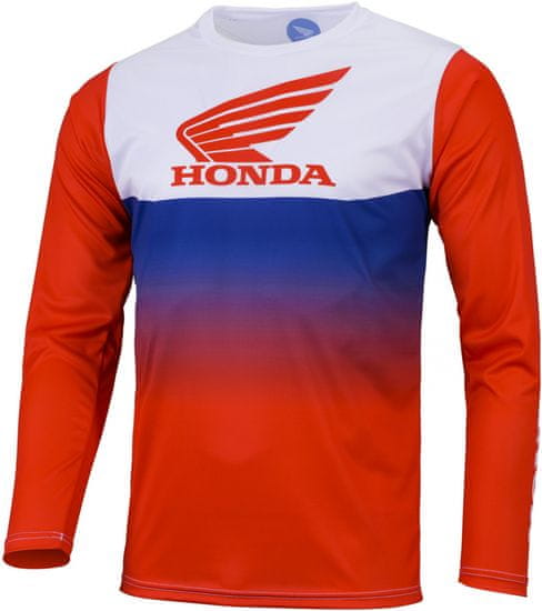 Honda dres MX 23 modro-bielo-červený