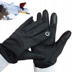 TopKing Vodeodolné športové rukavice čierne L/XL