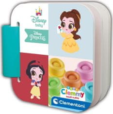 Clementoni Soft Clemmy Hracia sada s knižkou Disney princeznej