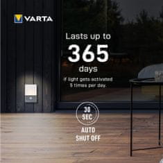 VARTA Motion Sensor Outdoor Light 3 AAA bez batérií, balenie 2 ks (16634101402)