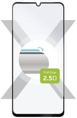Ochranné tvrdené sklo pre Samsung Galaxy A15/A15 5G, lepenie cez celý displej, čierne FIXGFA-1259-BK