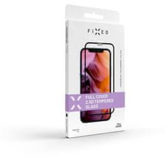 FIXED Ochranné tvrdené sklo pre Samsung Galaxy A15/A15 5G, lepenie cez celý displej, čierne FIXGFA-1259-BK