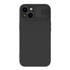 Nillkin Etui Nillkin CamShield Silky Silicone pre iPhone 15 Plus (čierne)