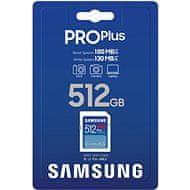 SAMSUNG Samsung/SDXC/512GB/180MBps/Class 10/Modrá