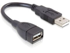 DELOCK USB 2.0 kábel, predlžujúci AA samec/samica 13 cm